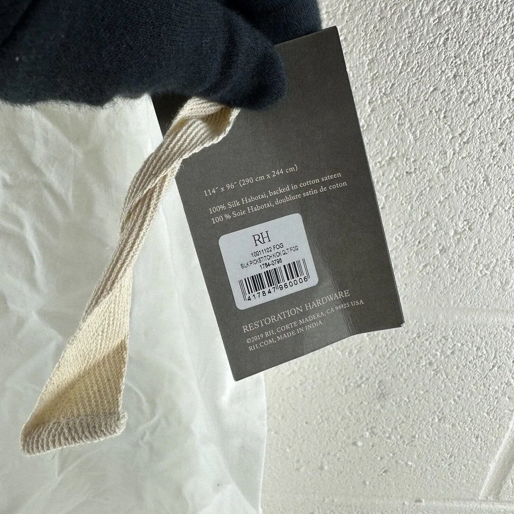 restoration hardware bedding pouches RH with tags